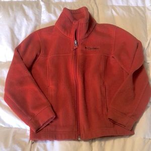 Kids Columbia fleece zip up Jacket